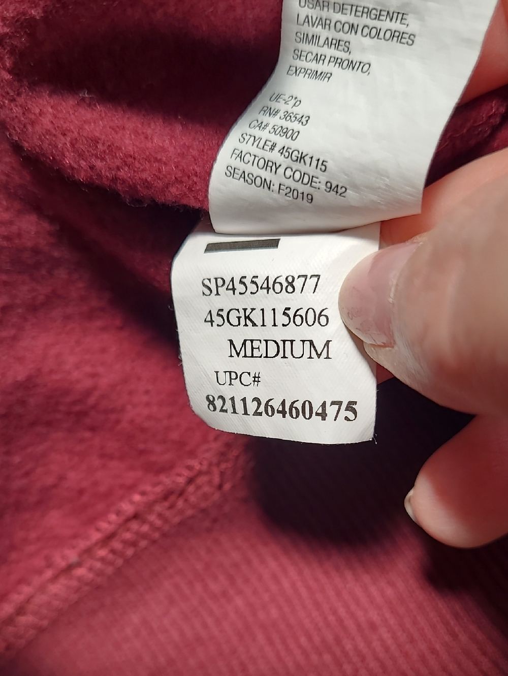 Men's Colorblock Crewneck Izod Sweatshirt Size M - Picture 5 of 6